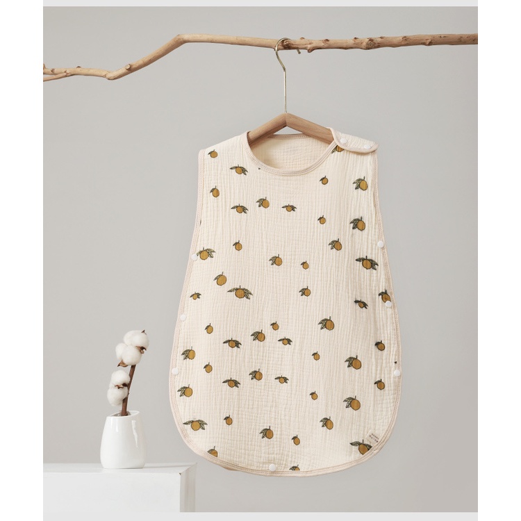 Túi Ngủ Xô Muslin Giữ Ấm Bụng Cho Bé - Tiny Kids