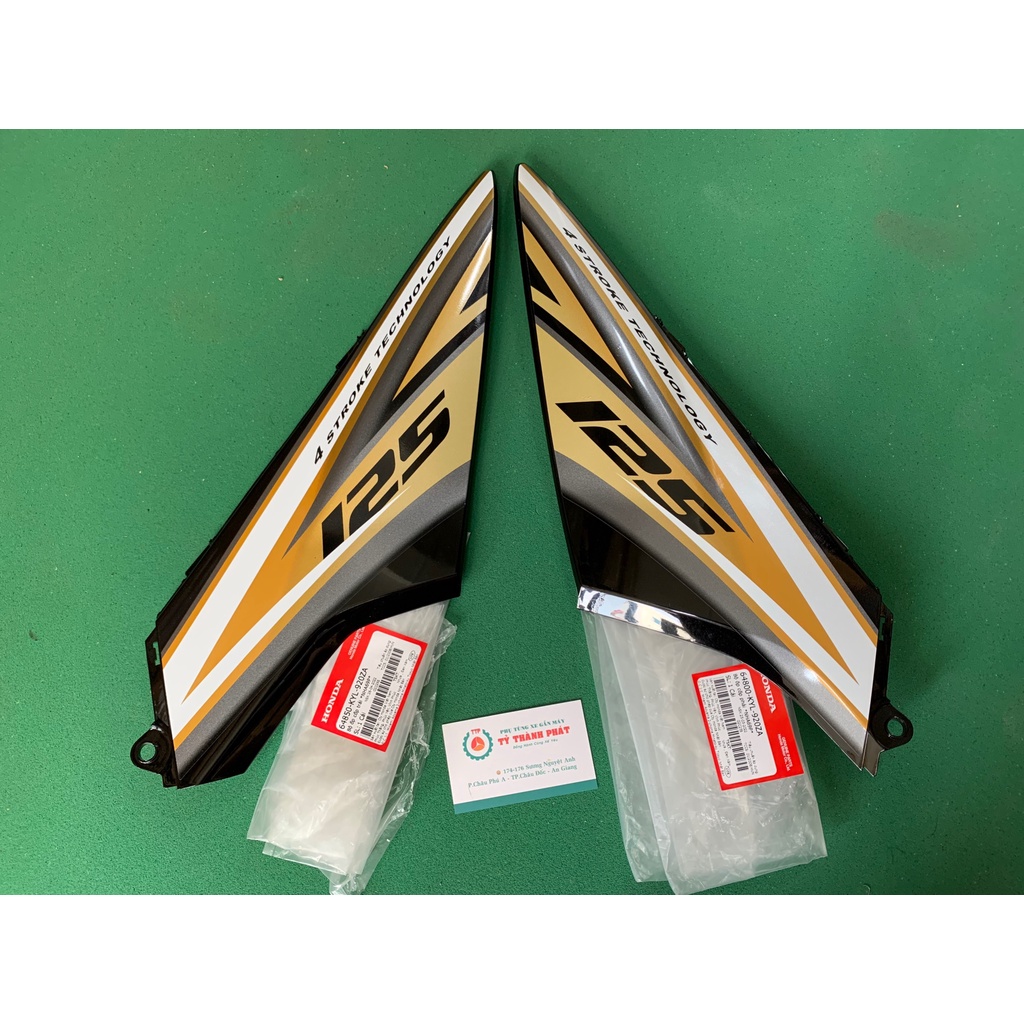 Cốp Fu Neo GT 09 Đen có tem Trái , Phải ( 1 Cái )