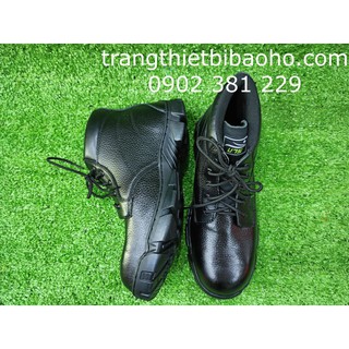 Ủng bảo hộ da mũi sắt, đế cao su lót thép UT Boot 6 inch - đủ size