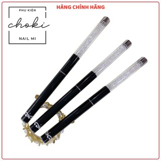 Cọ vẽ nét râu cán đá chuyên vẽ nét mềm 9mm CHOKI NAIL MI chuyên dụng làm nail - CO20