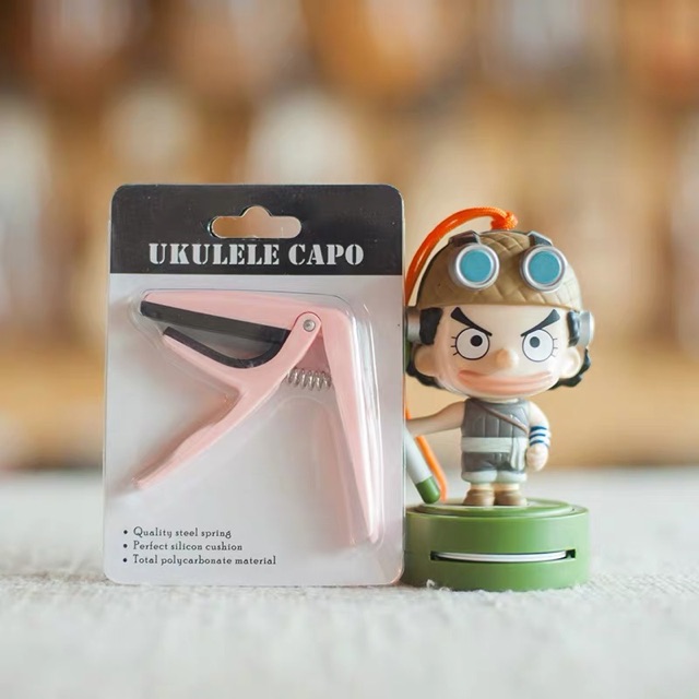 Capo Ukulele Cao cấp ( lõi kim loại rất bền )