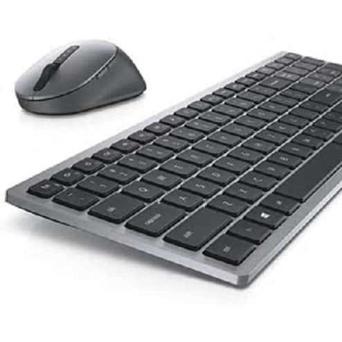 Dell KM7120W Multi Device Keyboard Mouse Combo - Bộ bàn phím & Chuột không dây kết nối 3 thiết bị: 2 Bluetooth và 1 USB