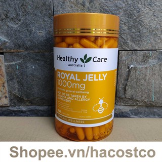 Sữa Ong Chúa Úc Healthy Care Royal Jelly 1000mg 365 viên