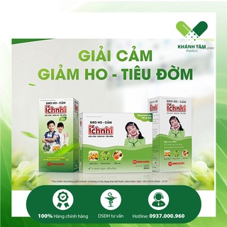 ! siro ho cảm ích nhi - siro ho ích nhi 3+ - không đường