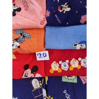 set vải lụa may đồ bé