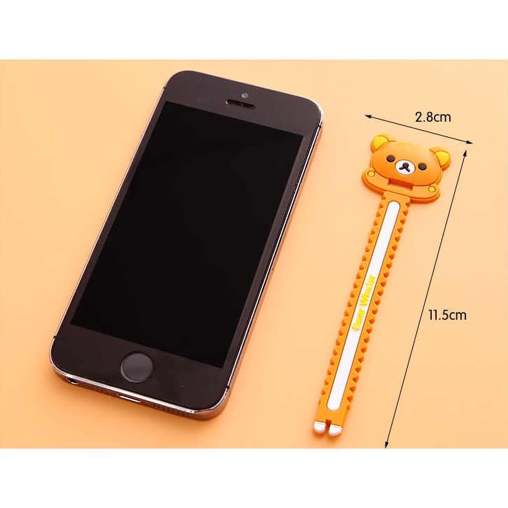 Dụng cụ quấn dây cáp XIAODUOJIAJU bằng silicon họa tiết hoạt hình dễ thương sáng tạo