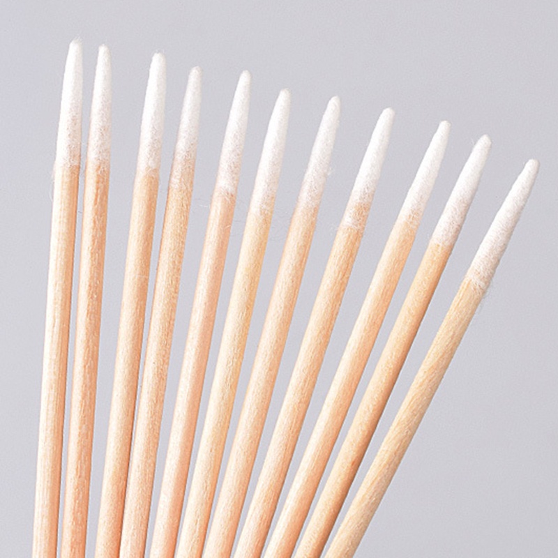 Bộ 100 Tăm Bông Cotton Dùng Một Lần Với Độ Chính Xác Cao