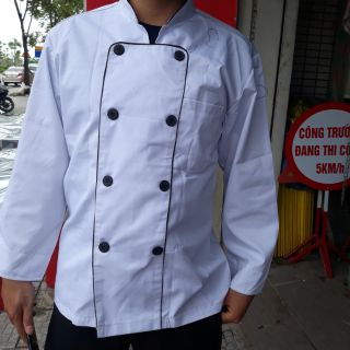 Áo bếp dài tay