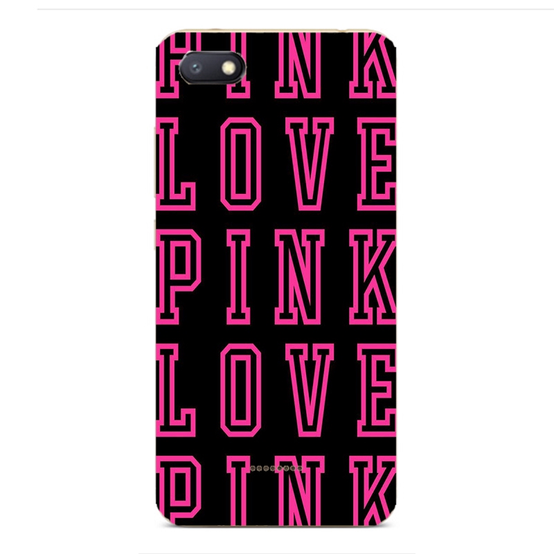 Love Pink Logo Phone Case For ZTE Blade L210 A512 A612 A330 A520 A530 A602 A606 A610 A910 A510 A2 silicone Cover