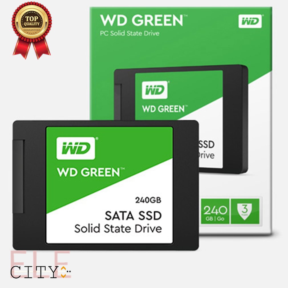 Ele】⚡⚡Ổ Cứng SSD WD Green 240GB 3D NAND-WDS240G2G0A | WebRaoVat - webraovat.net.vn