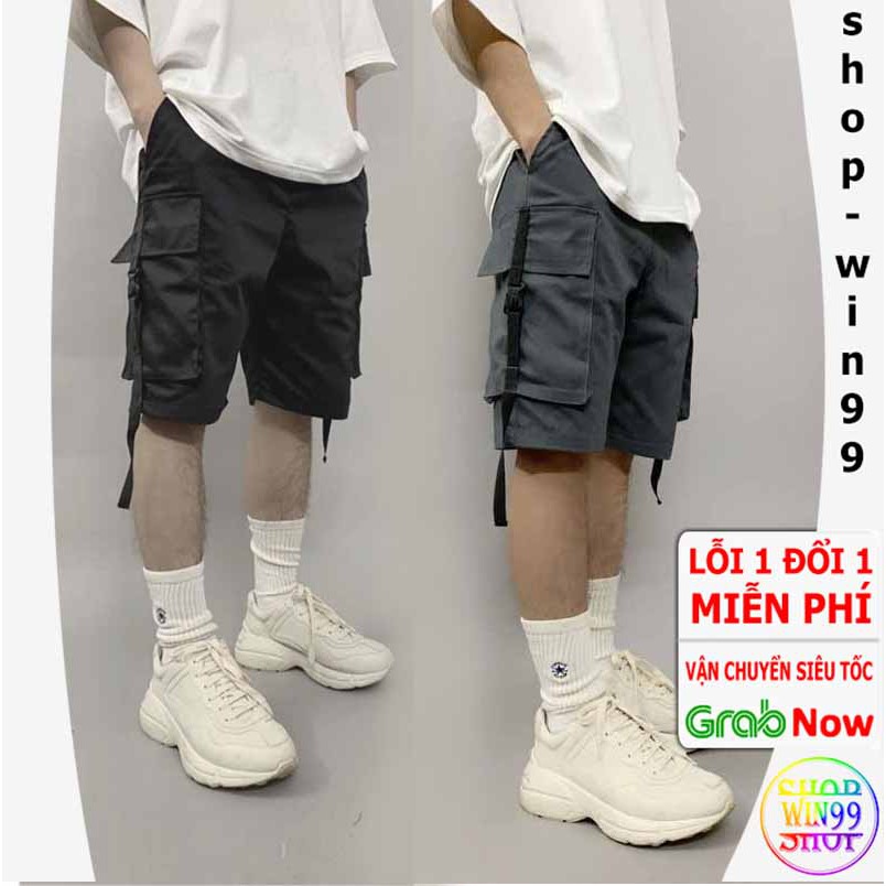 [ MỚI ] QUẦN SỌT TÚI HỘP HÌNH THẬT - SHORT LỮNG HAI CHOT Q0065