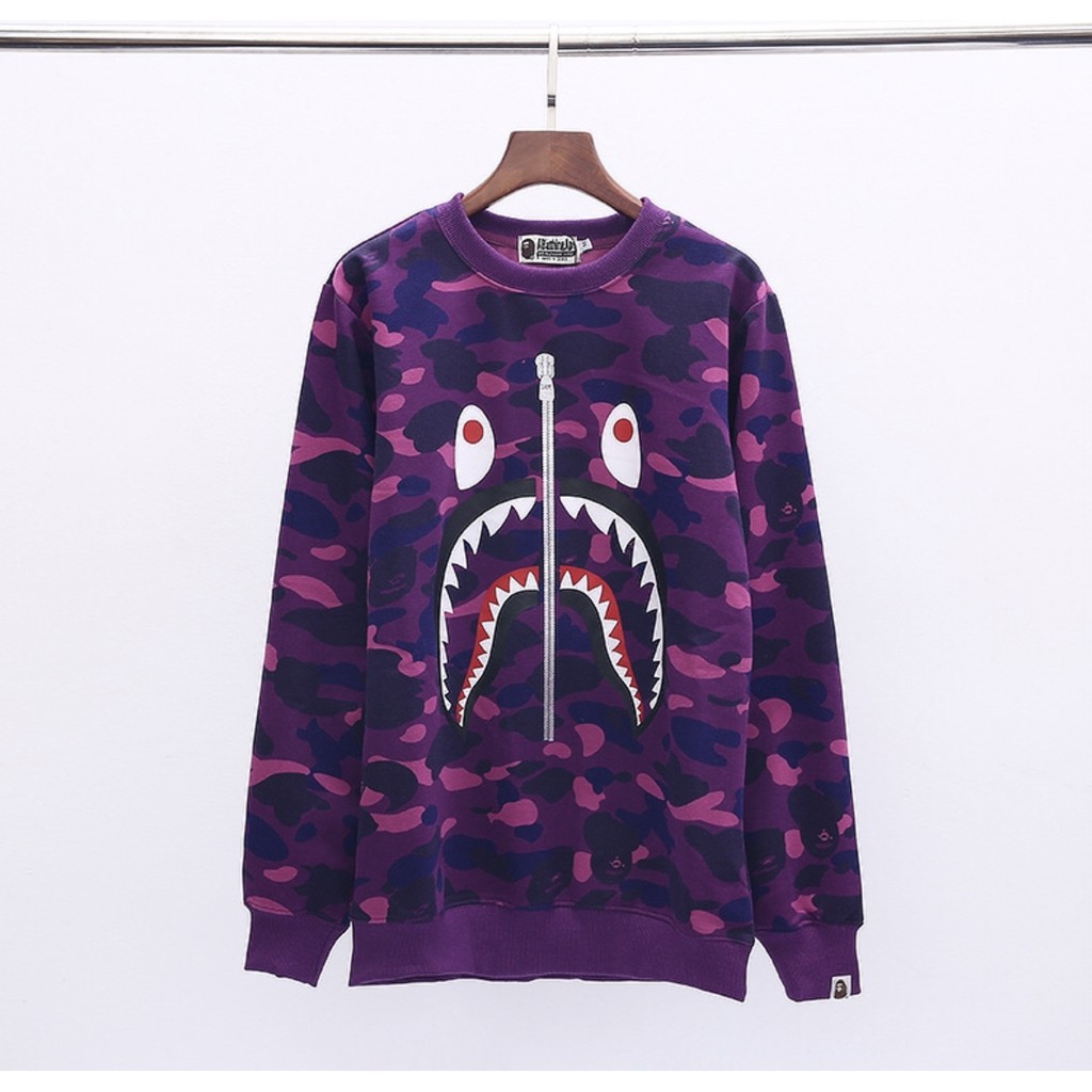 [Freeship]Áo sweater Bape shark