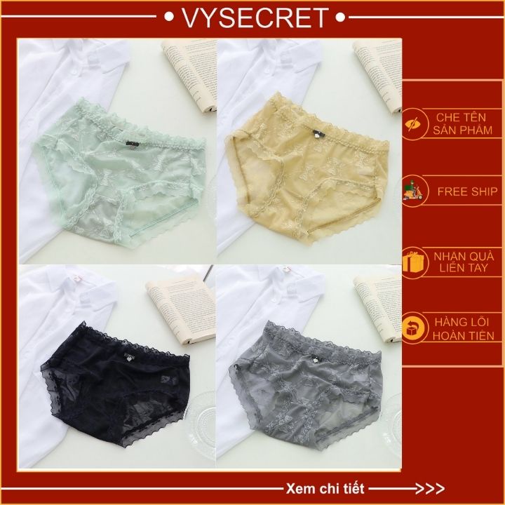 QUẦN LÓT REN CAO CẤP🍁HOT HOT 🍁  KHÁNG KHUẨN ÔM MÔNG C1527 | BigBuy360 - bigbuy360.vn