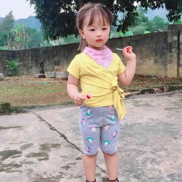 Set 10 quần legging đùi(KHÔNG CHỌN MÀU)