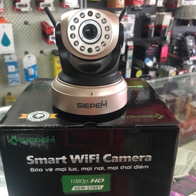 Camera Wifi 360 độ Full HD 1080P Siepem S6203 Plus