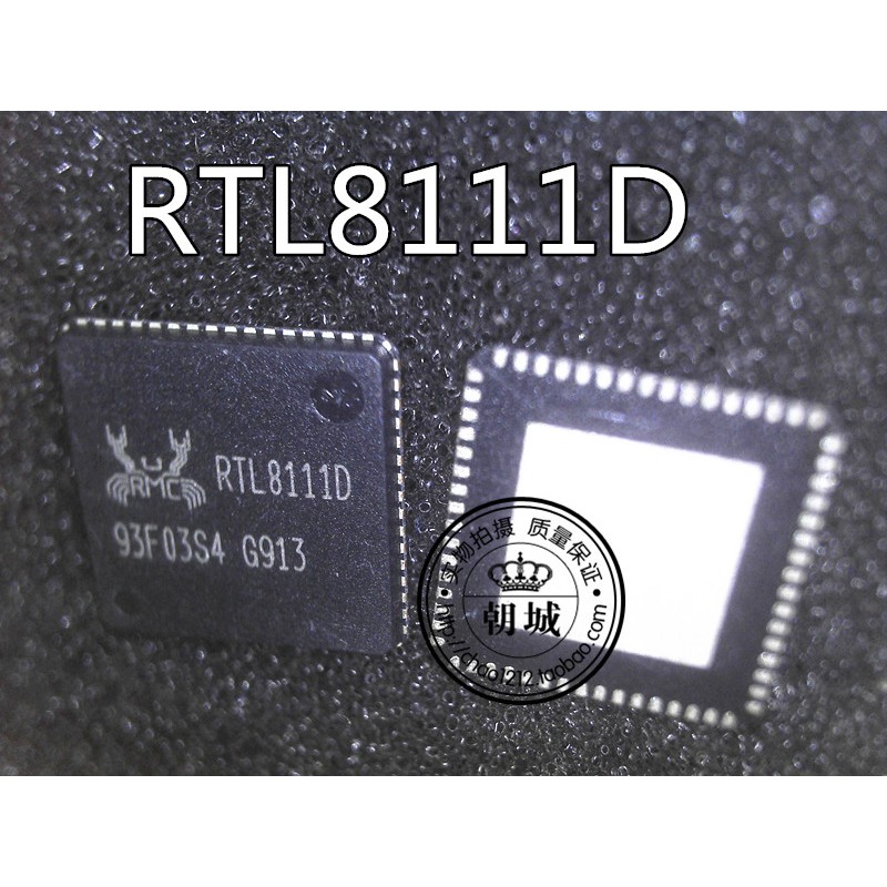 RTL8111D IC mạng LAN trên maiboard máy tính, laptop.