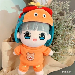 Set gấu cam cho doll 20cm