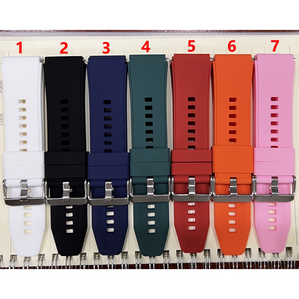 Dây Đeo Silicon 46mm Cho Đồng Hồ Thông Minh HUAWEI WATCH GT3 Pro