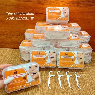 Tăm Chỉ Nha Khoa Ruby Dental Combo 3 hộp 29k