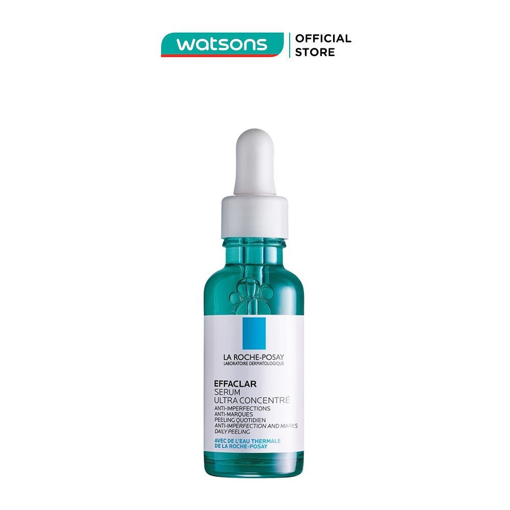 Dưỡng Chất La Roche Posay Effaclar Serum 3 Tác Động Giảm Mụn, Thâm Sau Mụn Và Lỗ Chân Lông To 30ml