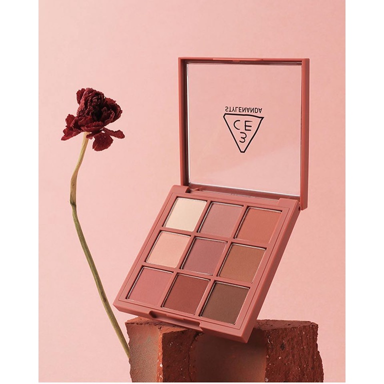 Phấn Mắt 9 Ô 3CE Multi Eye Color Palette Dry Bouquet