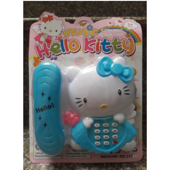 Đồ chơi điện thoại mèo kitty