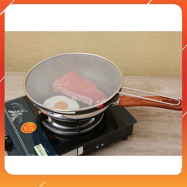 Nắp Lưới Chống Bắn Dầu Mỡ Hình Tròn Đường Kính 29cm – Vỉ Chắn Dầu Mỡ