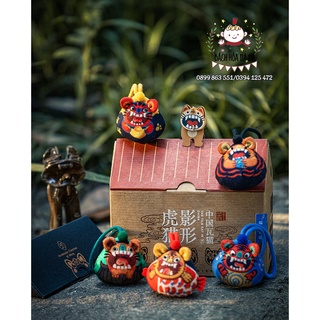 Túi thơm tự thêu họa tiết dễ thương ngộ nghĩnh làm quà tặng/ trang trí ô tô/ DIY TÚI THƠM HỔ NGÁO NGƠ/ BÁCH HÓA NA NA