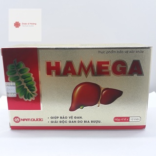 Viên uống Hamega Nam Dược – Giúp bảo vệ gan, hạ men gan, giải độc và tăng cường chức năng gan