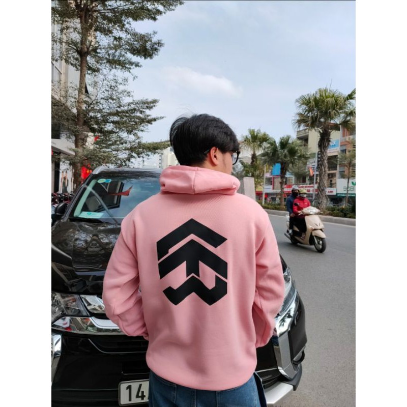 Áo nỉ Hoodie thu đông 5theway form suông rộng Unisex, chất nỉ bông siêu ấm | BigBuy360 - bigbuy360.vn
