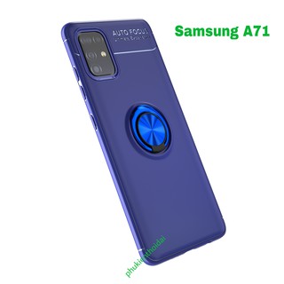 Ốp lưng Samsung Galaxy A71 chống sốc giá đỡ kiêm nhẫn Auto Focus cao cấp 1