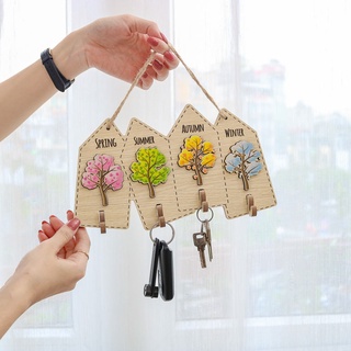 BIỂN GỖ MÓC TREO CHÌA KHÓA