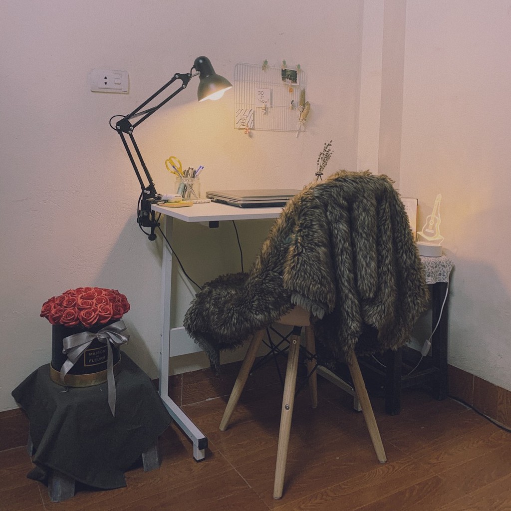 Bàn làm việc nhỏ emini, thiết kế đơn giản và nhỏ gọn có thể làm bàn làm việc, ngồi đánh laptop hoặc bàn học | BigBuy360 - bigbuy360.vn