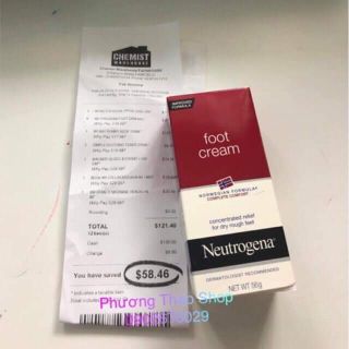 Kem nứt gót chân foot cream neutrogena - 56g úc