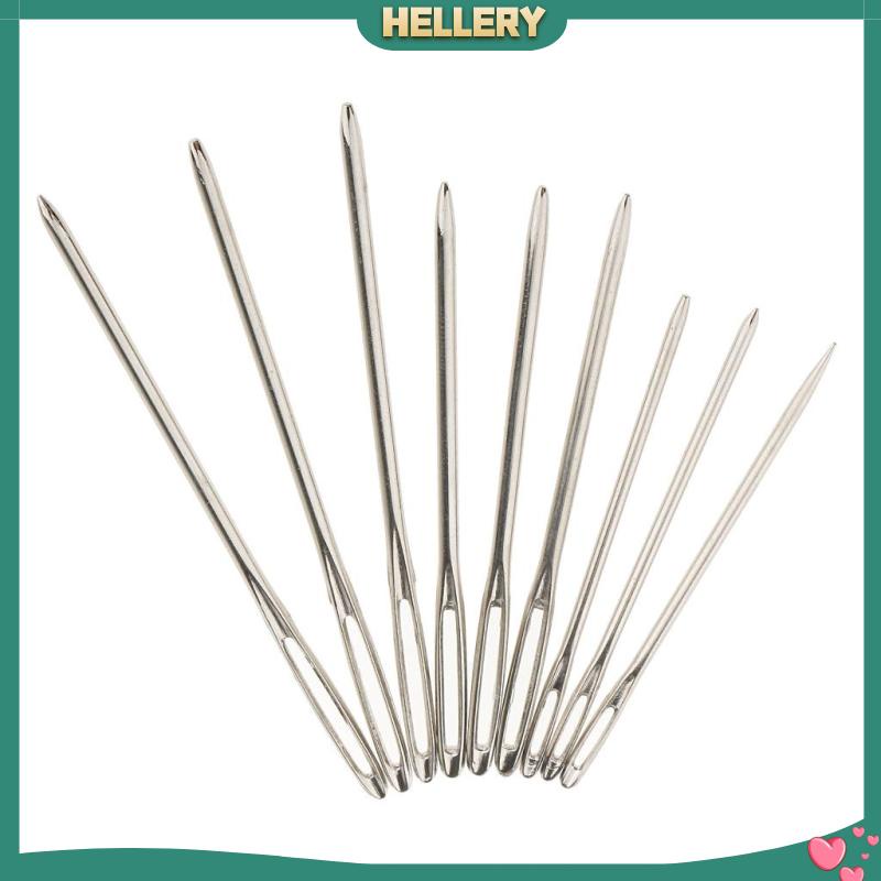 Bộ 9 Cây Kim Thêu Mắt To Bằng Thép Không Gỉ