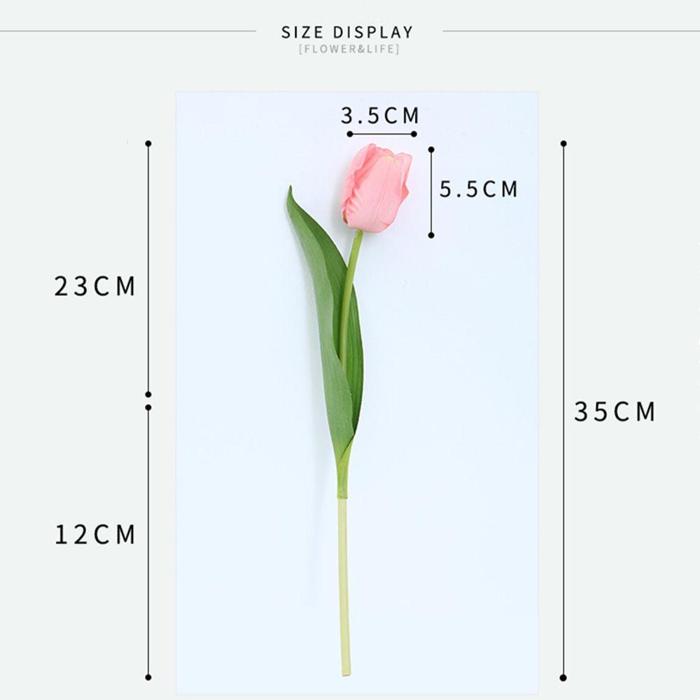 LAKAMIER Hoa Tulip Nhân Tạo Trang Trí Nhà Ở