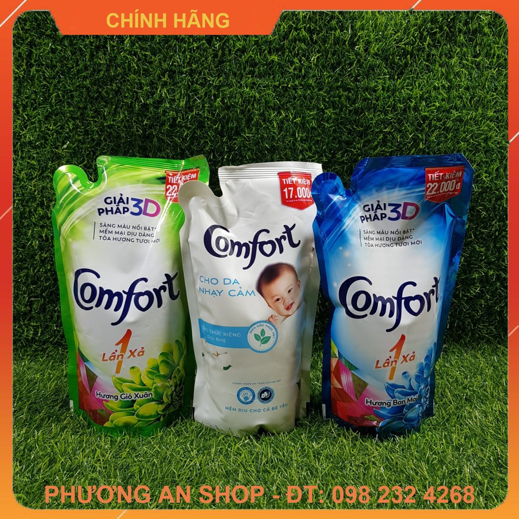 Nước xả vải Comfort - Túi 800ml