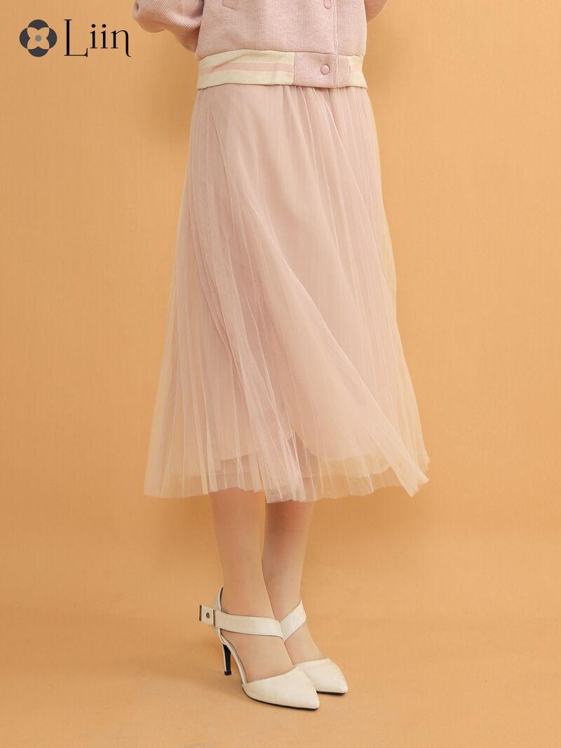 Chân xòe nữ 2 lớp Linbi đủ màu, đủ size, chất liệu voan cao cấp cực đẹp, xinh xắn, sành điệu Liin clothing J4104 | BigBuy360 - bigbuy360.vn