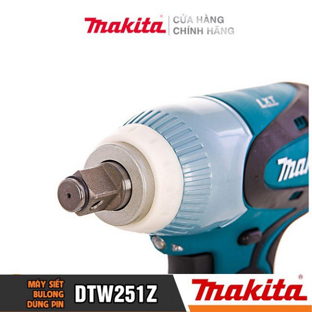 [Hàng Chính Hãng] Máy Siết Bu Lông Dùng Pin Makita DTW251Z (18V-Không pin sạc), Bảo Hành Toàn Quốc