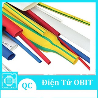 Combo Bộ 5 Ống Gen Co Nhiệt, Cách Điện phi 1-2-3-4-5 Mỗi Sợi 1m