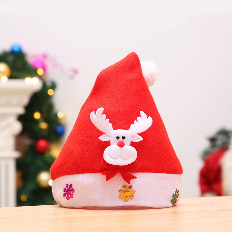 Mũ Noel Giáng Sinh Phát Sáng Cute Dễ Thương Chất Lượng Cao Mềm Thoáng - TAI001
