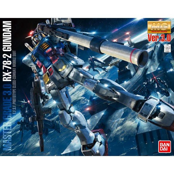 MÔ HÌNH LẮP RÁP GUNDAM MG BANDAI RX-78-2 VER 3.0