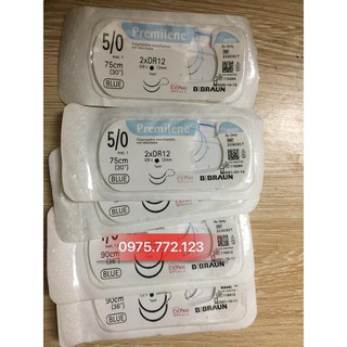 chỉ phẫu thuật nhấn mí không tiêu premilene 5/0