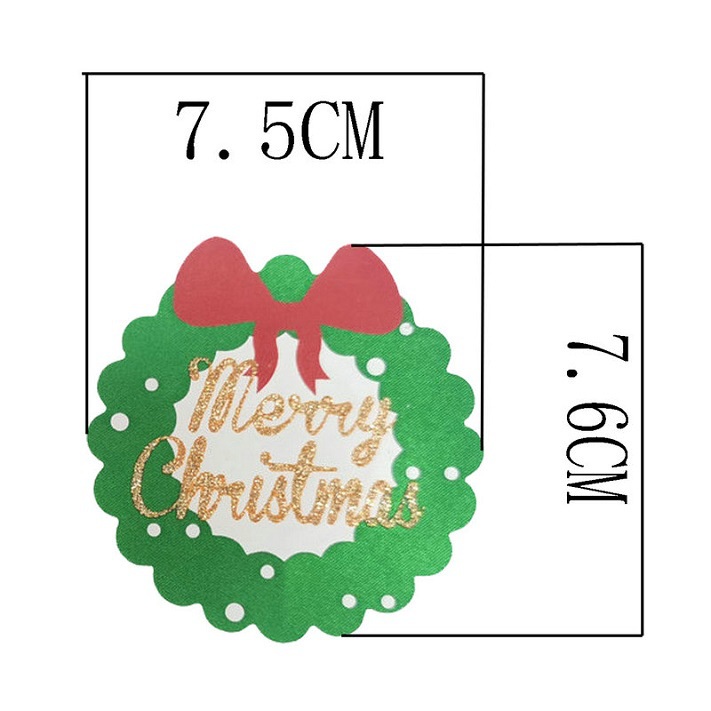 [Hàng mới về] Cặp miếng dán ngực họa tiết giáng sinh dùng một lần độc đáo