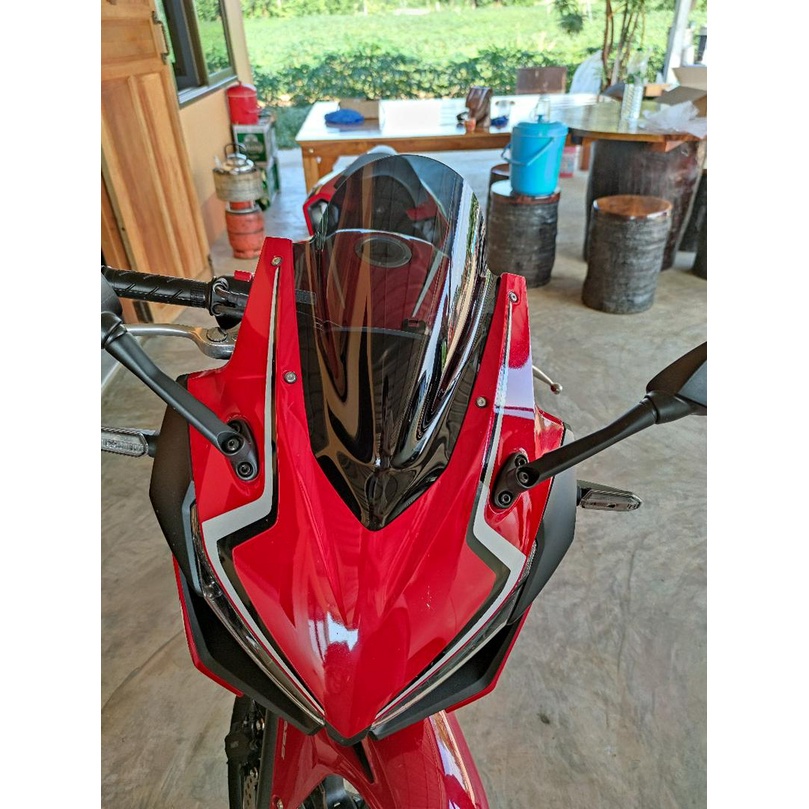 Kính Chắn Gió CBR500 allnew - Kính Thái Siêu Đẹp Màu Khói Trong