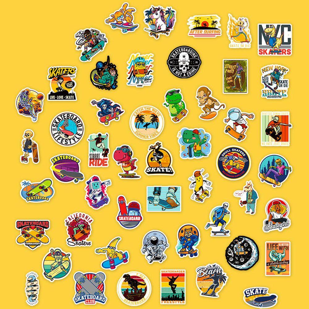 Nhãn Dán Ván Trượt / Guitar / Laptop / Văn Phòng Chống Thấm Nước DIY