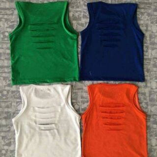 Áo ba lỗ rách cotton bé trai