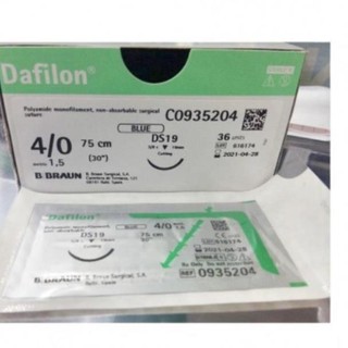 Chỉ phẩu thuật dafilon 4/0 BBraun