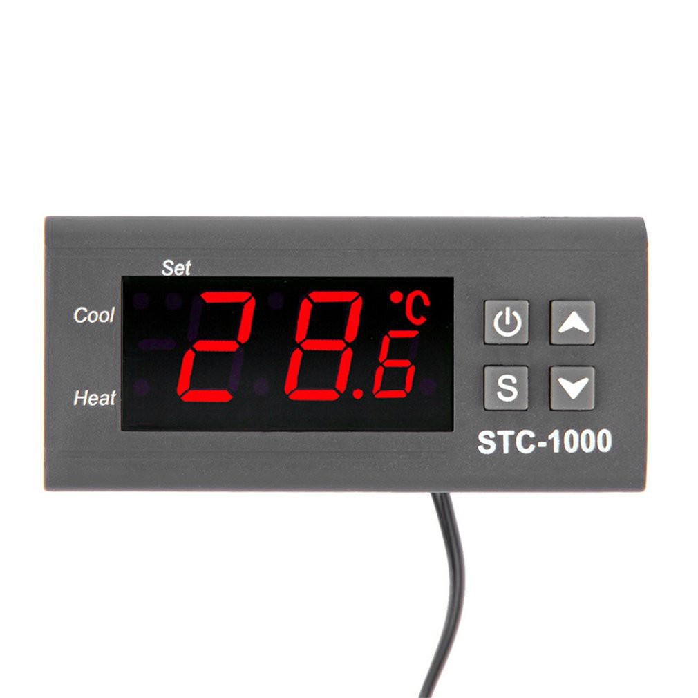 Máy điều chỉnh nhiệt độ trong buồng ấp trứng STC-1000110V 220V 10A tiện dụng/Bộ điều khiển nhiệt độ