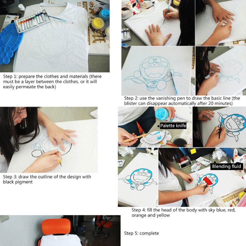 Bộ 12 / 18 / 24 Màu Vẽ Acrylic 12ml Cho Bé